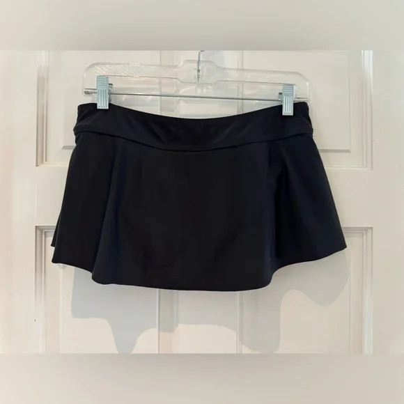 Kona Sol Swim Skirtini - Solid Black Size M - EUC! - Picture 5 of 11